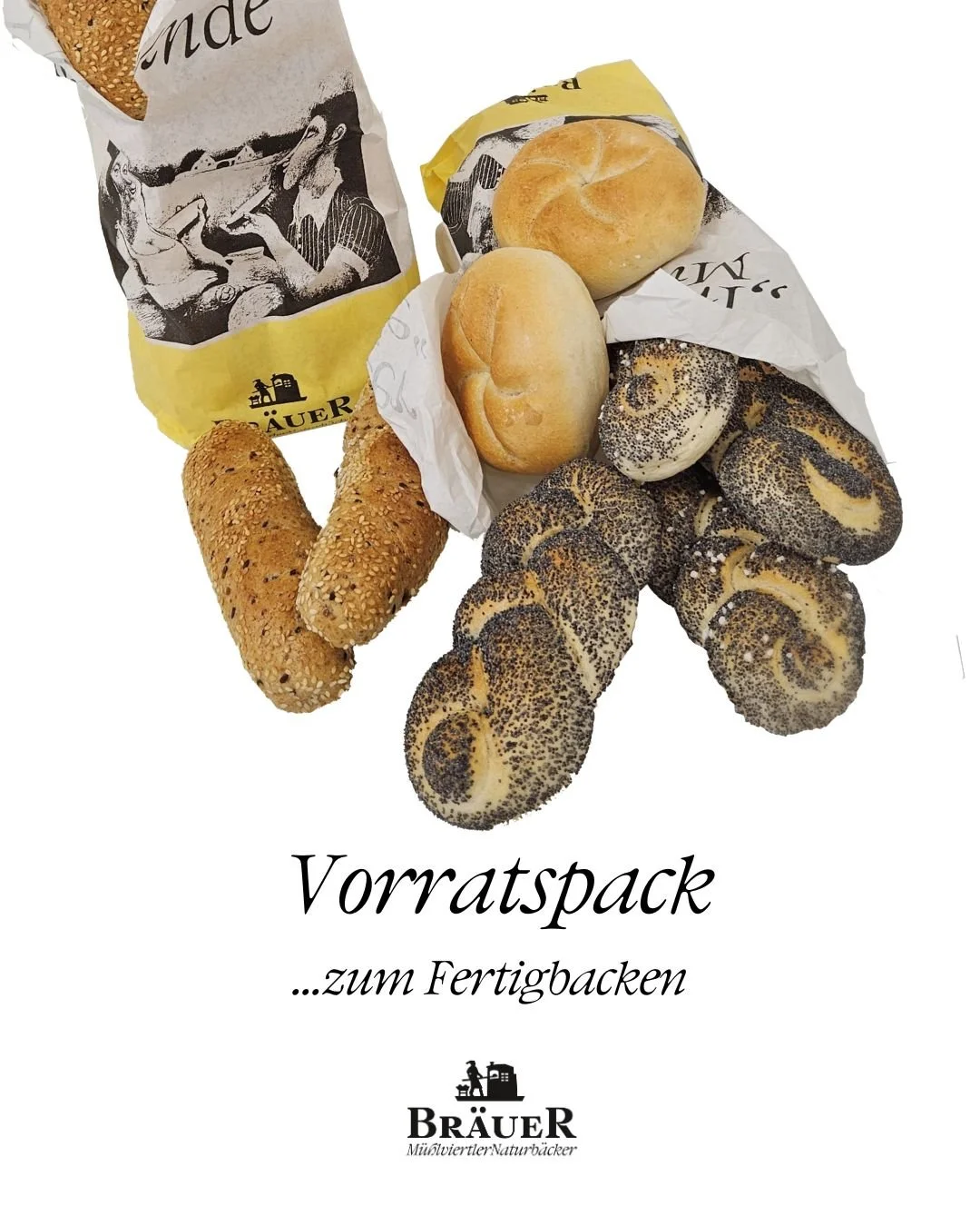 Geb&auml;ck-Vorratspack zum Fertigbacken f&uuml;r Zuhause - minus 20% Geb&auml;ckgenuss vom Br&auml;uer f&uuml;r die Festtage! 🎅💫

#B&auml;ckereiBr&auml;uer  #B&auml;ckerei#m&uuml;hlviertlernaturb&auml;cker #derBrotschafter #100BROTzentig #keksemit