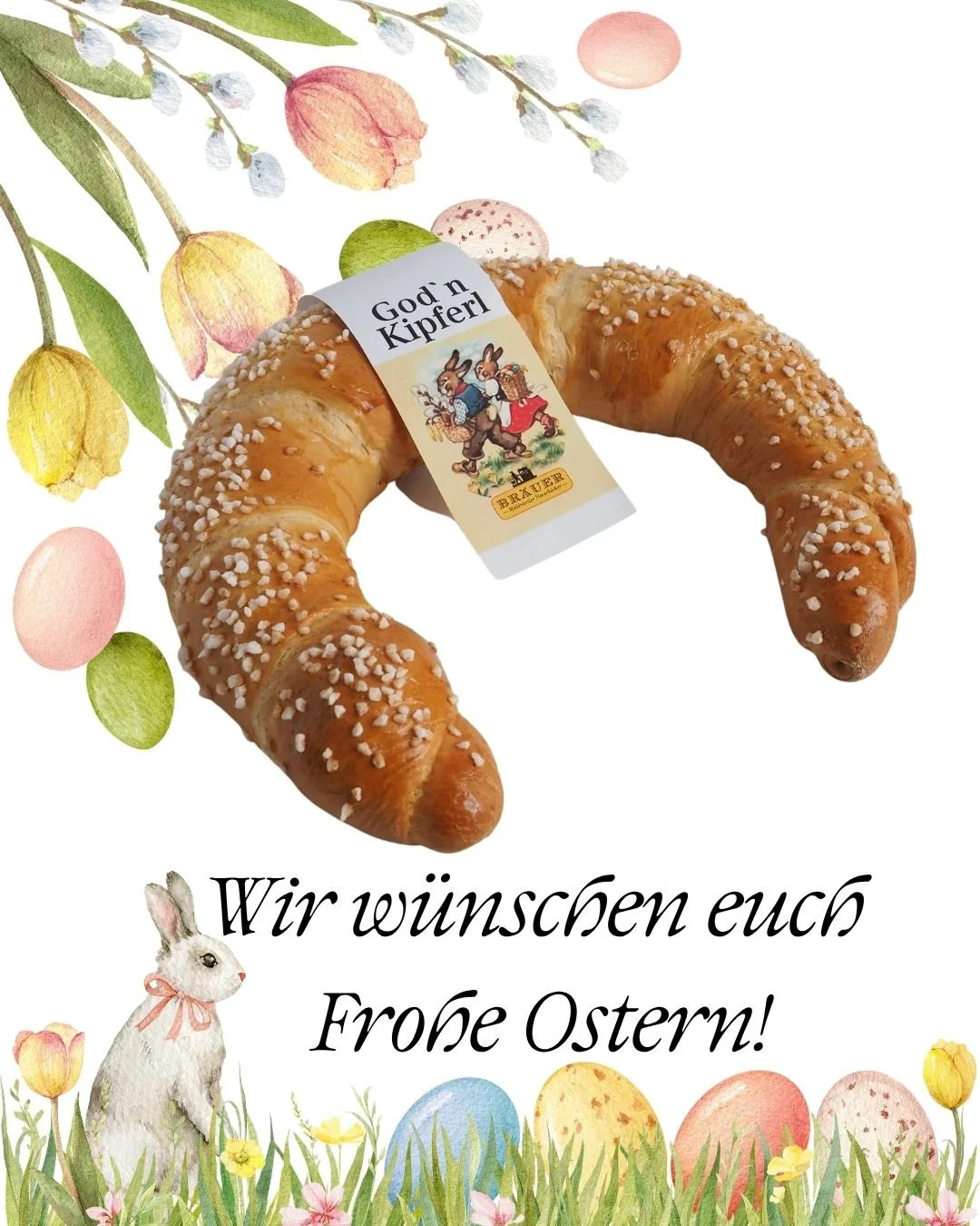 Wir w&uuml;nschen euch ein sch&ouml;nes Osterfest🐰😊🌷🌷

#B&auml;ckereiBr&auml;uer #m&uuml;hlviertlernaturb&auml;cker #derBrotschafter #100BROTzentig #keksemitsinn #m&uuml;hlviertel #regional #freistadt #reichenthal #altenberg #BROTzeit #Brotbacken