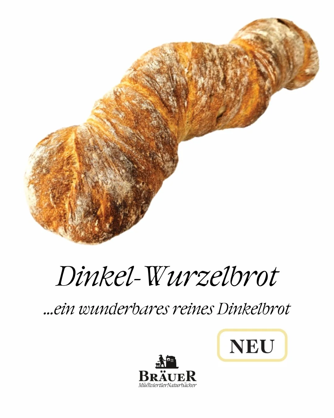Dinkel-Wurzelbrot 🥖Jetzt NEU!🥖 Martin hat get&uuml;ftelt und probiert👨&zwj;🍳Das Ergebnis ist ein wunderbares reines Dinkelbrot - knusprige Kruste &amp; feuchtweiche Krume😋😍Komm vorbei und probiere - in den kommenden zwei Wochen kannst du das Di