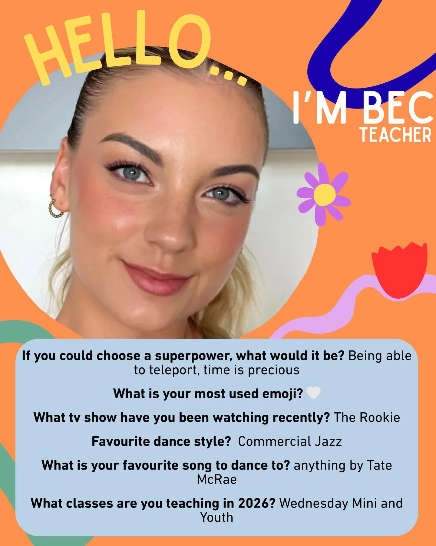 Meet our teachers! ⭐️⭐️

#mountbarker #adelaidehills #dance #teachers #dancestudio