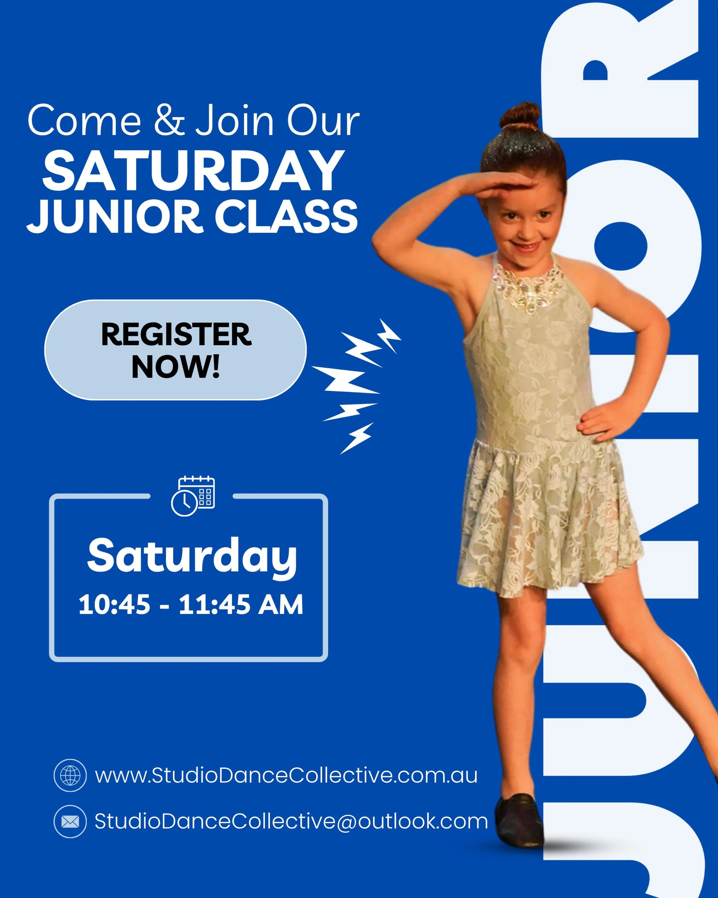 We have some spots available in our Saturday Junior class  for 6-9year olds! 🧑&zwj;🩰

Jump onto our website today to register 👩&zwj;💻👨&zwj;💻

#mountbarker #adelaidehills #dance #dancestudio #registernow