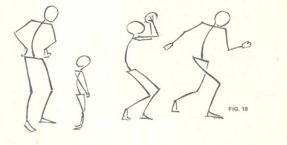 croquis de positions