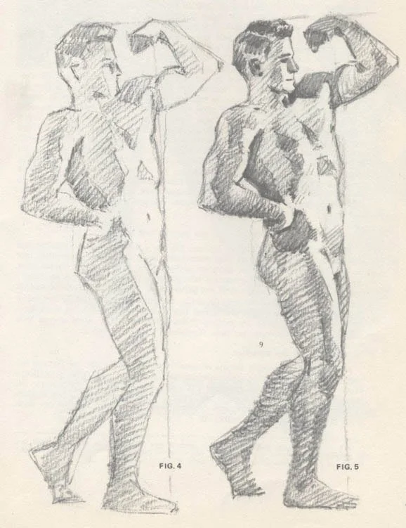 ombres principales sur un corps