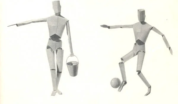 personnage en papier