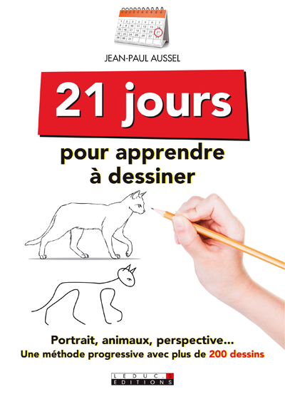 couverture de la premiere edition 21 jours pour apprendre a dessiner