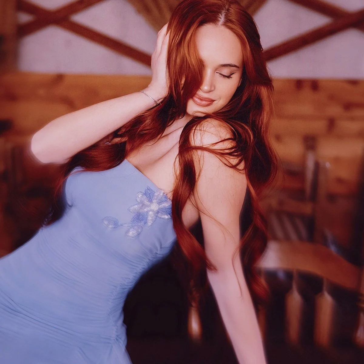 Rikki Lumi - Blue Chiffon