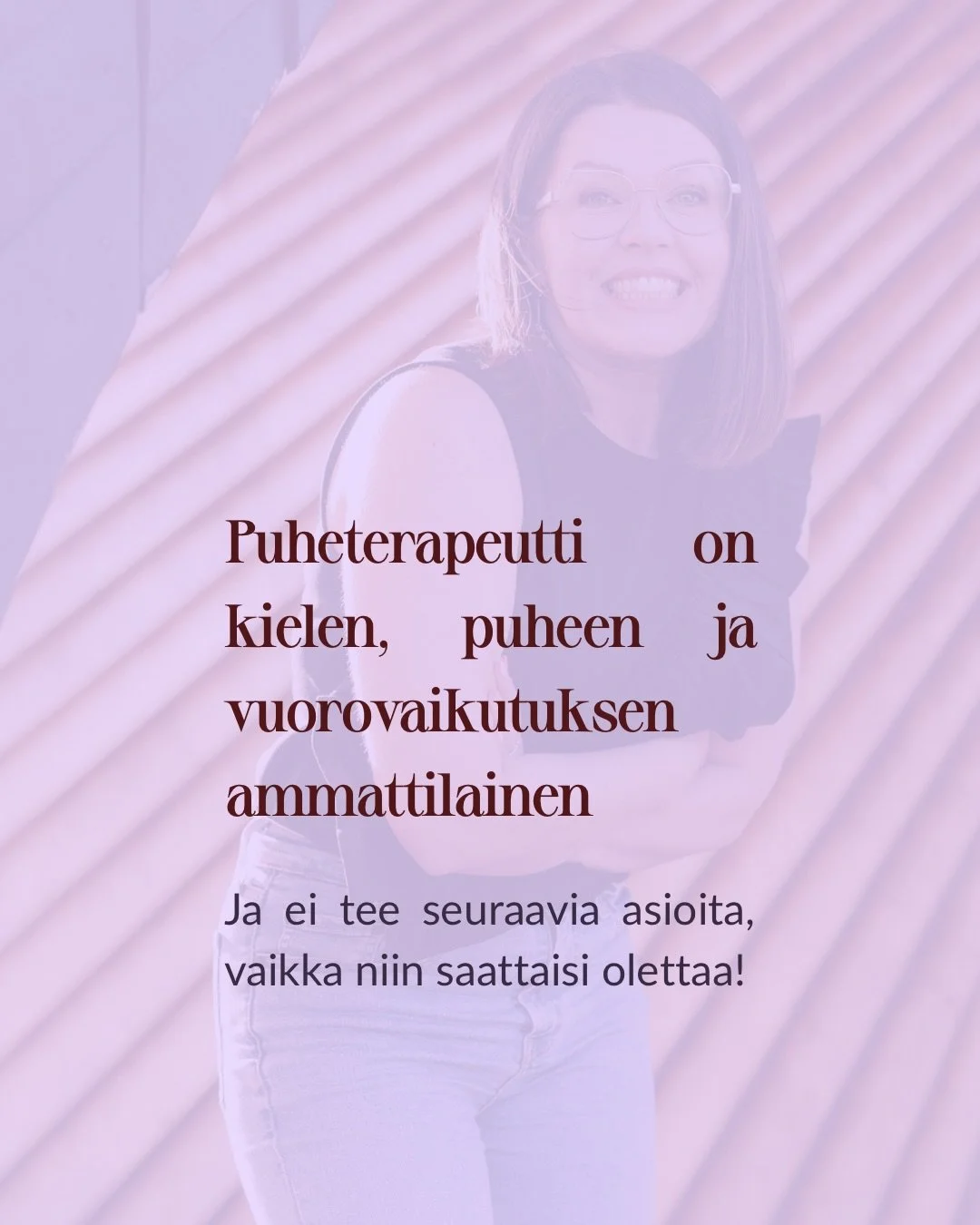 Puheterapeutti. No se on se, joka opettaa &auml;rr&auml;&auml;. 
Se kertoo, minne kieli pit&auml;&auml; ensin laittaa ja mit&auml; sitten tehd&auml;, ett&auml; t&auml;r&auml;ht&auml;&auml;! 👅

Juu, tiedet&auml;&auml;n 🙋🏻&zwj;♀️ Mutta oon t&ouml;rm