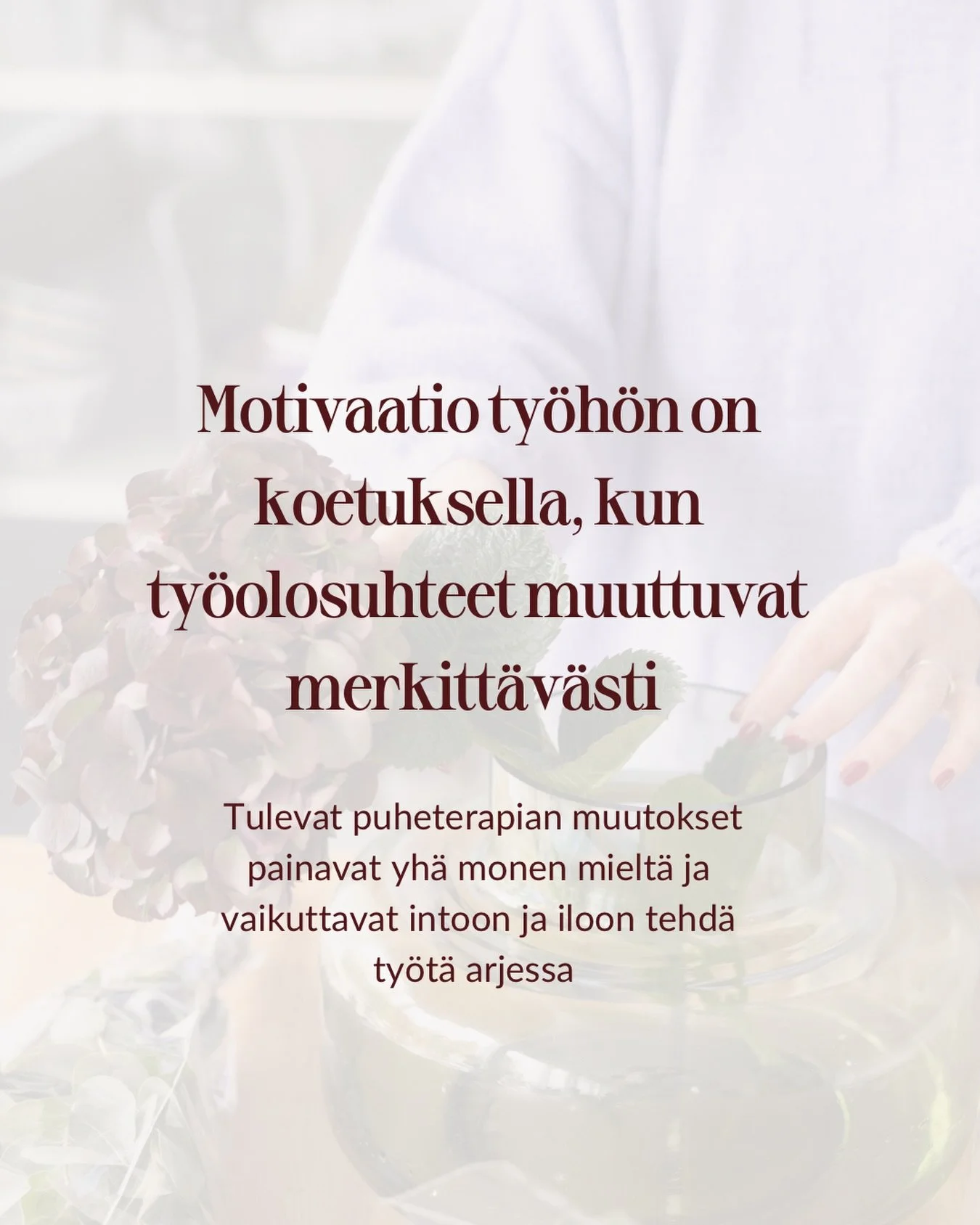 Yksi rakas kollega ja yst&auml;v&auml; kysyi minulta vastik&auml;&auml;n, miten vaikutan niin rauhalliselta tulevien Kelan muutosten suhteen. 

J&auml;in miettim&auml;&auml;n asiaa ja luulen, ett&auml; ainakin osin se johtuu siit&auml;, ett&auml; ale