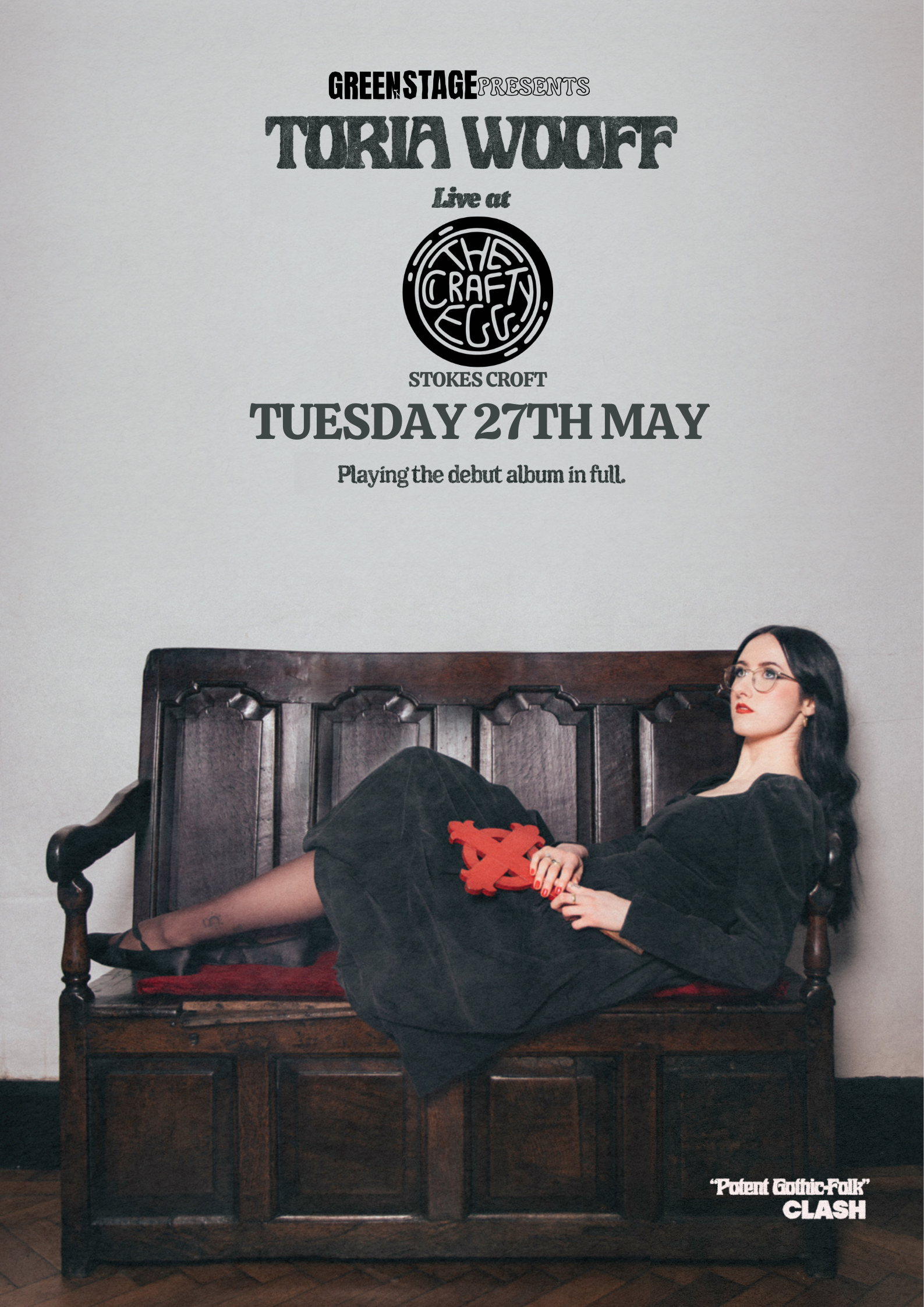 GreenStage Presents - Toria Wooff Album Tour