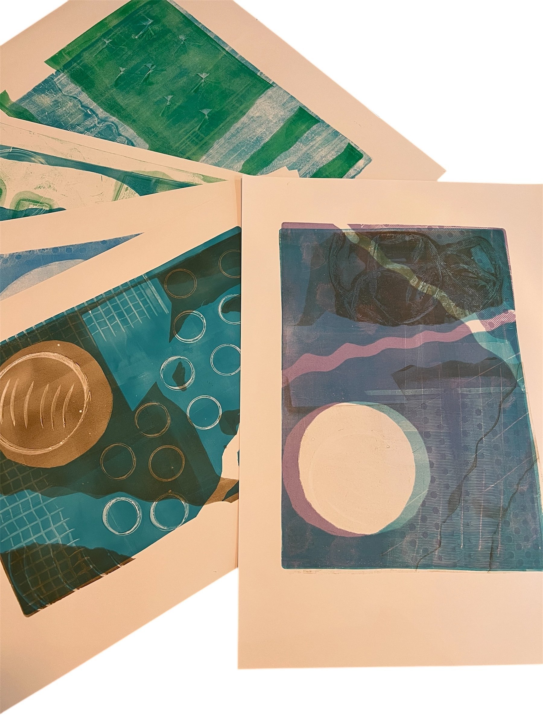 Craft With Clare - Gelli Printing