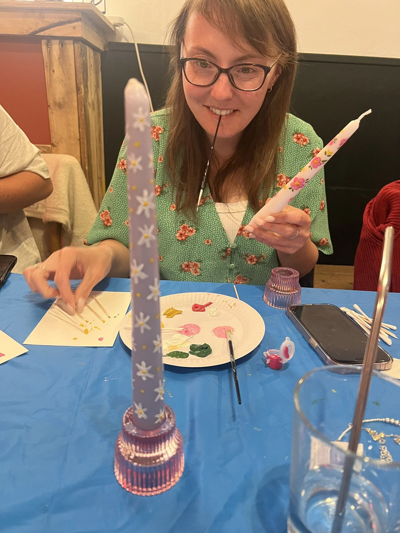 Candle Painting Workshop