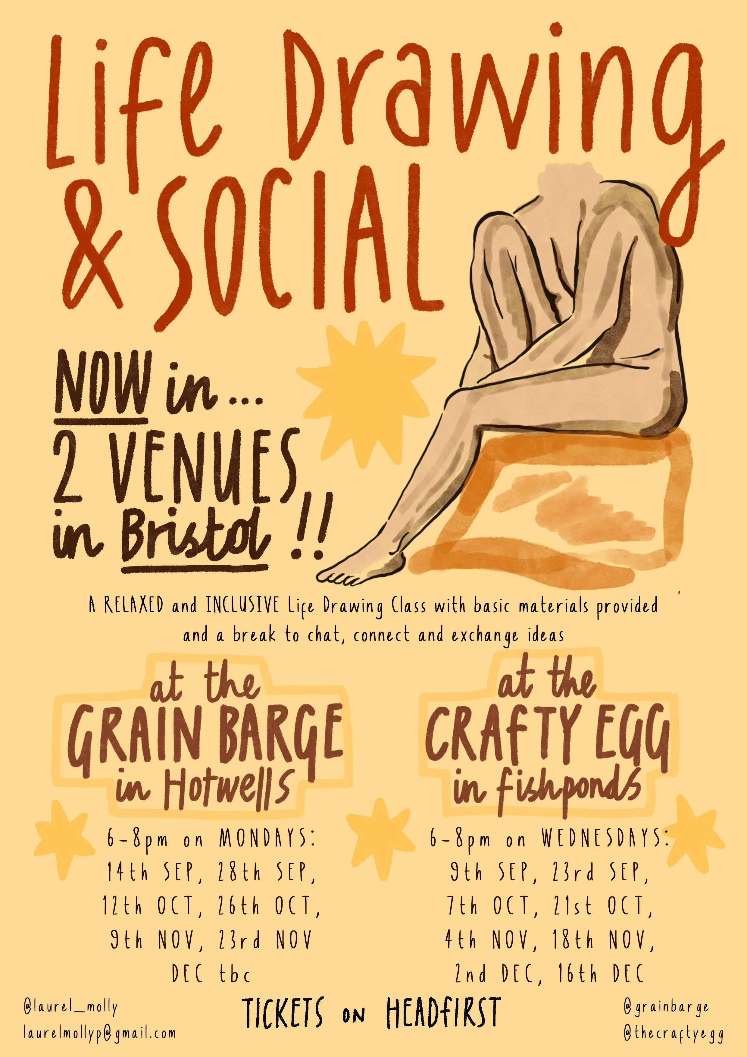 Life Drawing &amp; Social