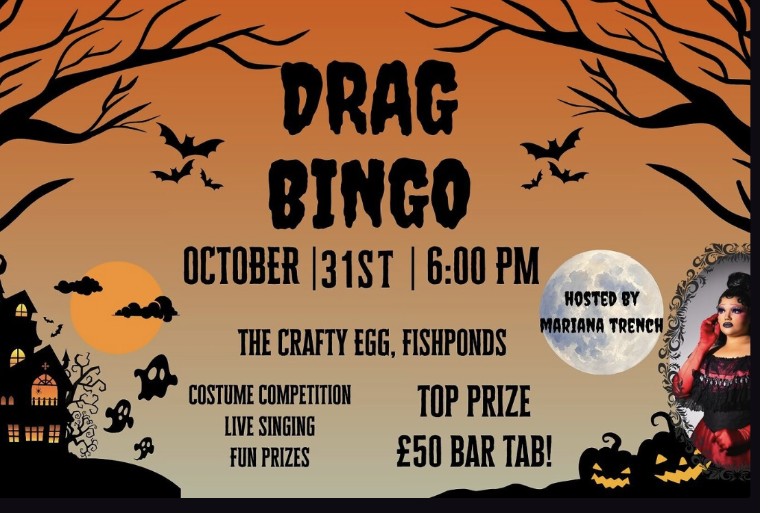 Halloween Drag Bingo 