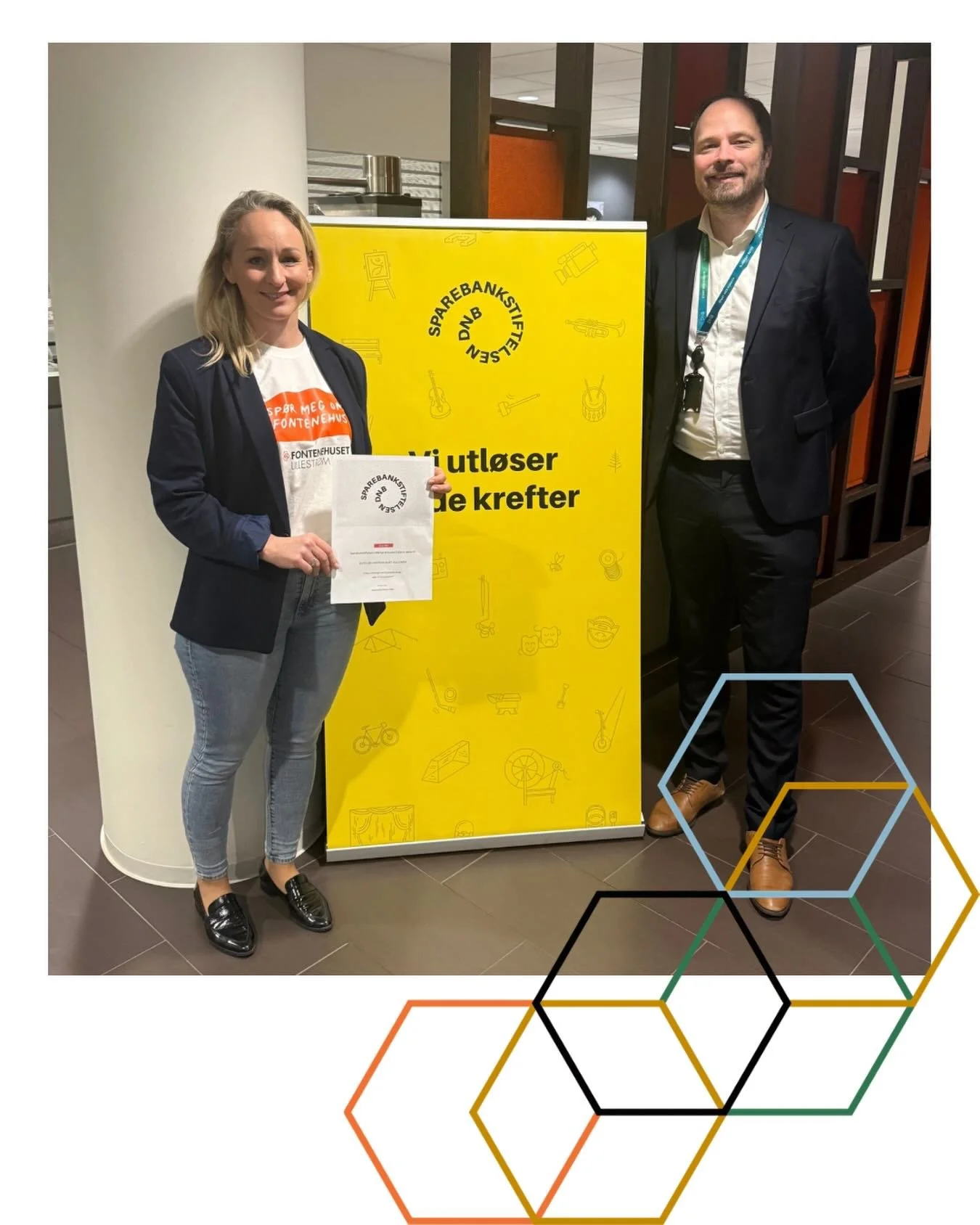 Denne dagen startet med en skikkelig gladmelding. Vi har f&aring;tt st&oslash;tte fra @sparebankstiftelsendnb til &aring; utvikle studierommet v&aring;rt. M&aring;let er &aring; skape gode arbeidsstasjoner som muliggj&oslash;r konsentrasjonskrevende 