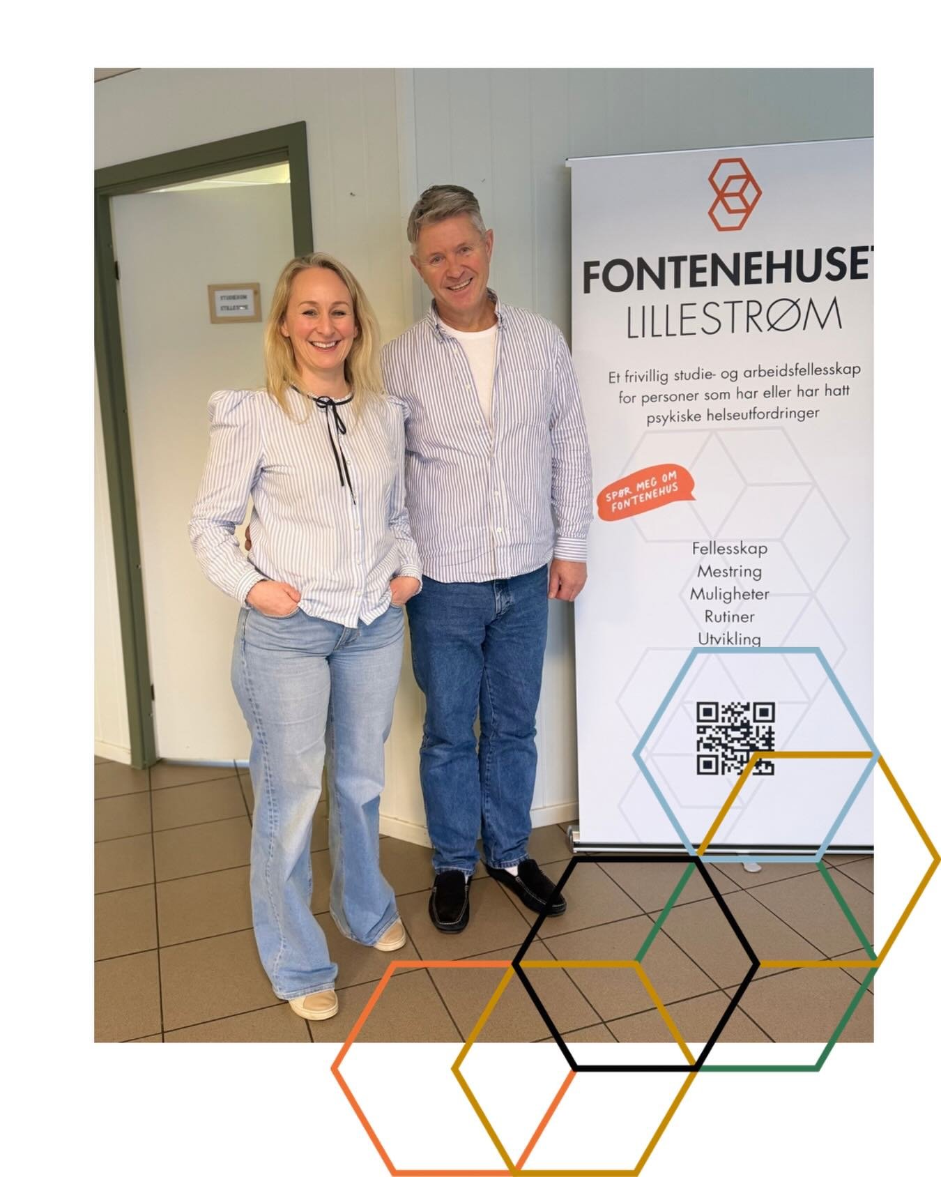 Kjell fra @fontenehusnorge har v&aelig;rt p&aring; bes&oslash;k for &aring; bli kjent med medlemmer og medarbeidere i Lillestr&oslash;m.
Det er fint &aring; kunne snakke om utvikling og strategi, slik at vi jobber for &aring; fremme Fontenehusmodelle