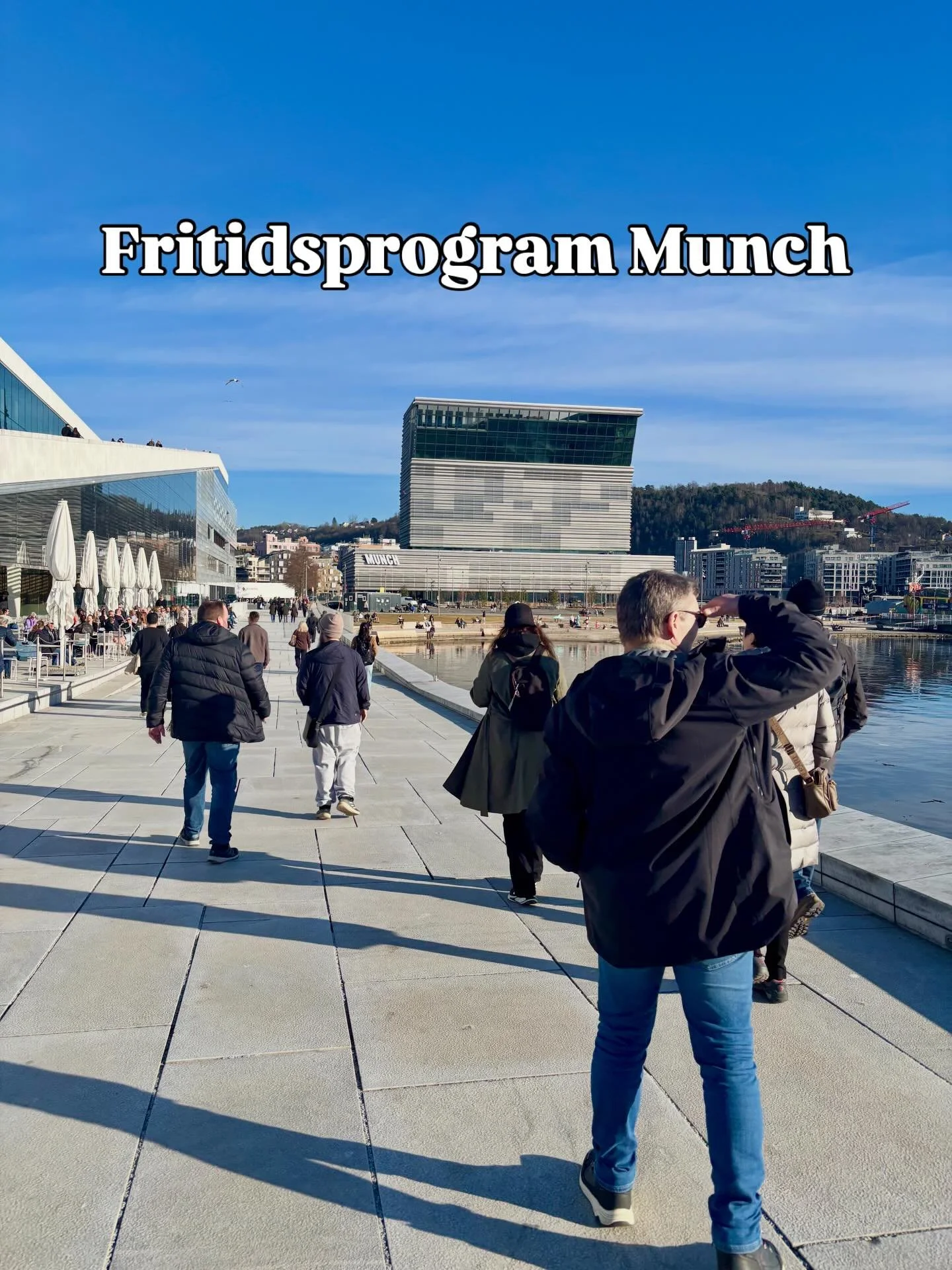 Fritidsprogram Munch museum.

Tusen takk til @munchmuseum for billetter 😊