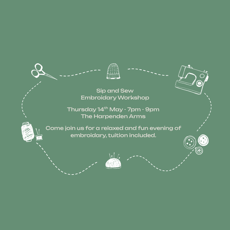 St Albans • Sip &amp; Sew