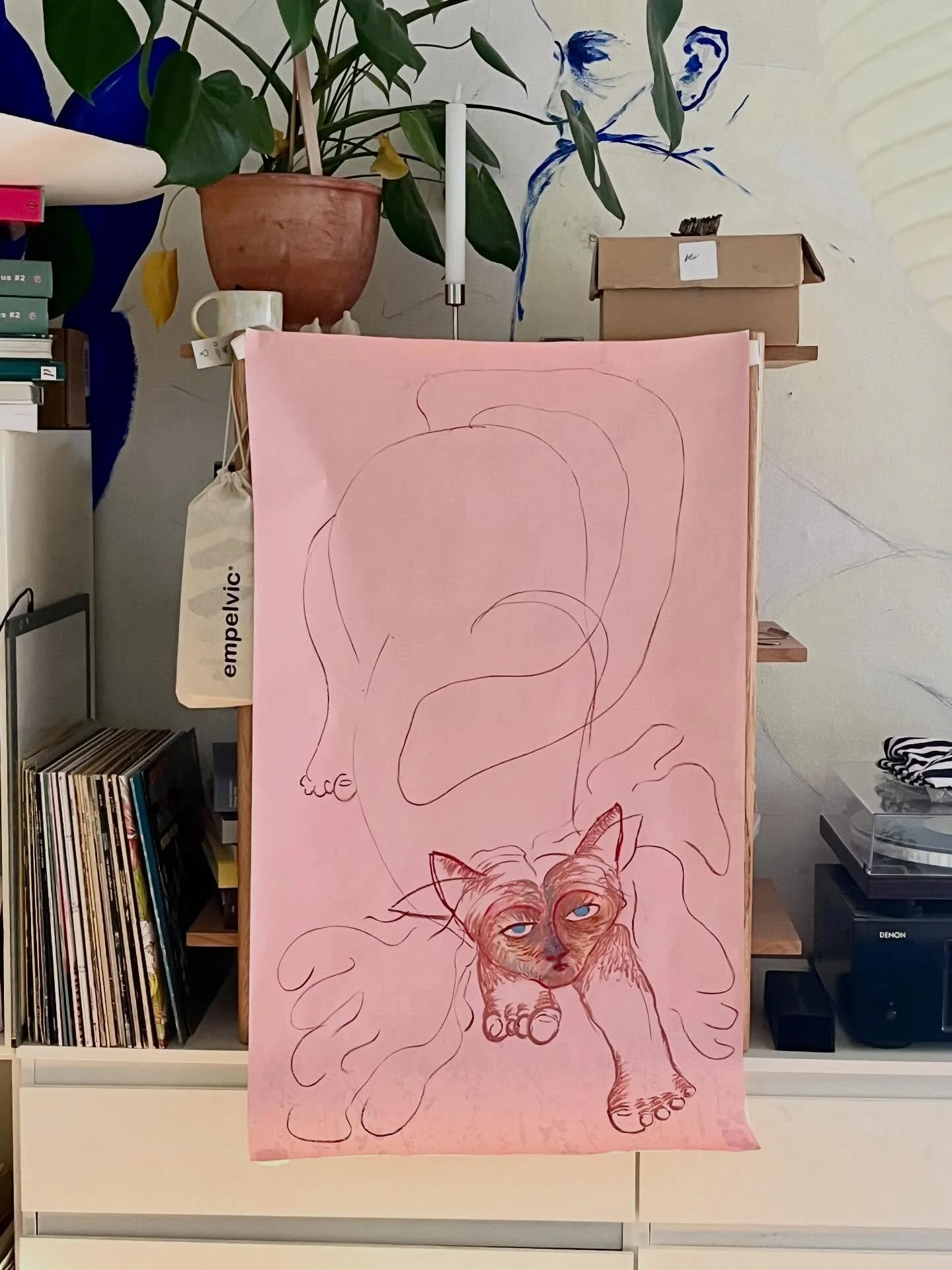 Den kommer til at tage noget tid at f&aring; f&aelig;rdig 😅🌸 men det er dejligt at v&aelig;re lidt i gang igen 🩷&hearts;️