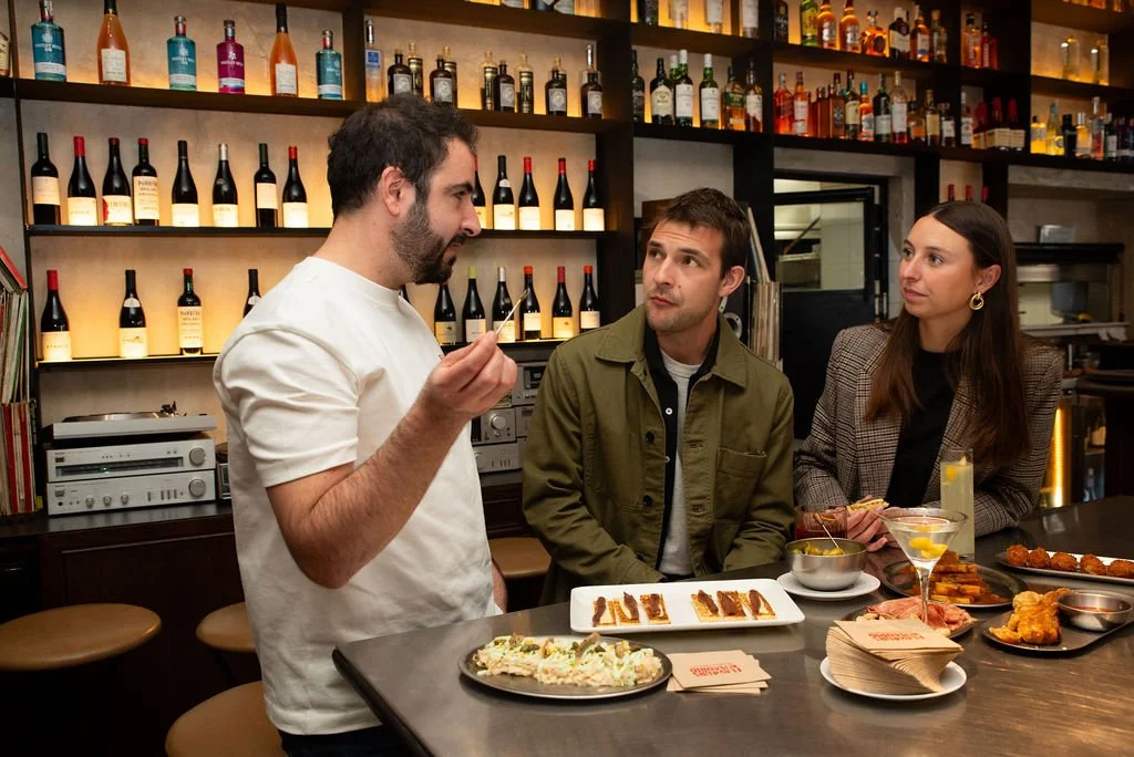 Dining in Madrid.JPG