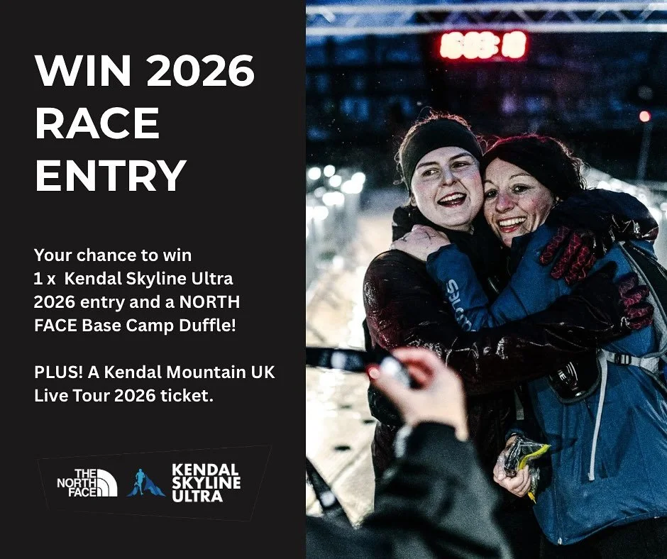 💥 WIN A KENDAL SKYLINE ULTRA 2026 ENTRY, A NORTH FACE DUFFEL &amp; A KMF 2026 LIVE TOUR TICKET

The Kendal Skyline Ultra 2025 is almost upon us! Who&rsquo;s excited? 🤩

To celebrate the start of this year&rsquo;s race 🥳we have teamed up with our f