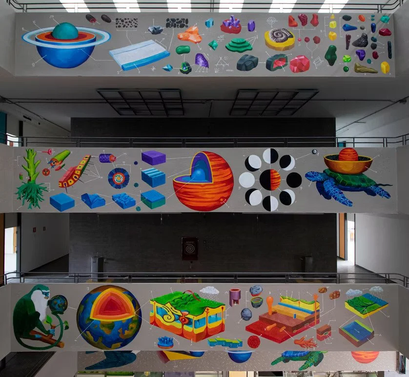 Deco kunst udsmykning i virksomhed, kunst i firmaet, kunst på arbejde