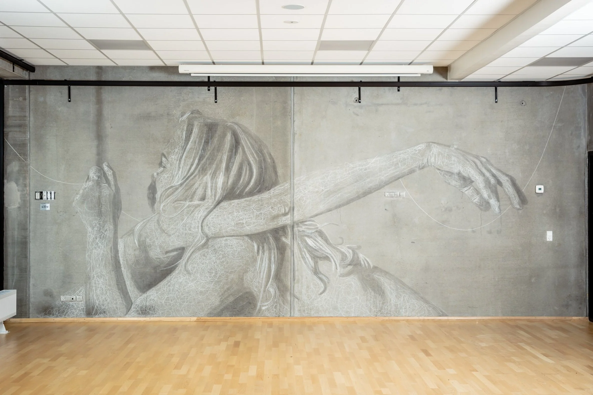 Udsmykning af kultursal af Jacoba, kunst og kultur, kunst til kontoret, kunst i virksomheder
