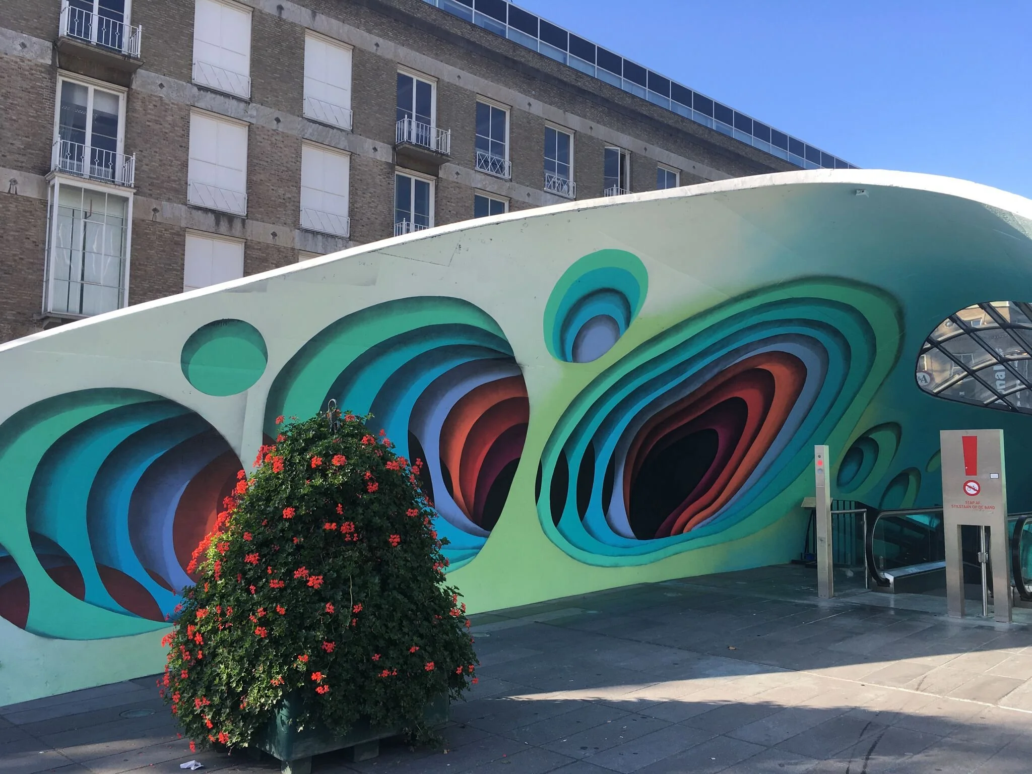 kunst som wayfinding og kunst sent på arbejde med en funktion