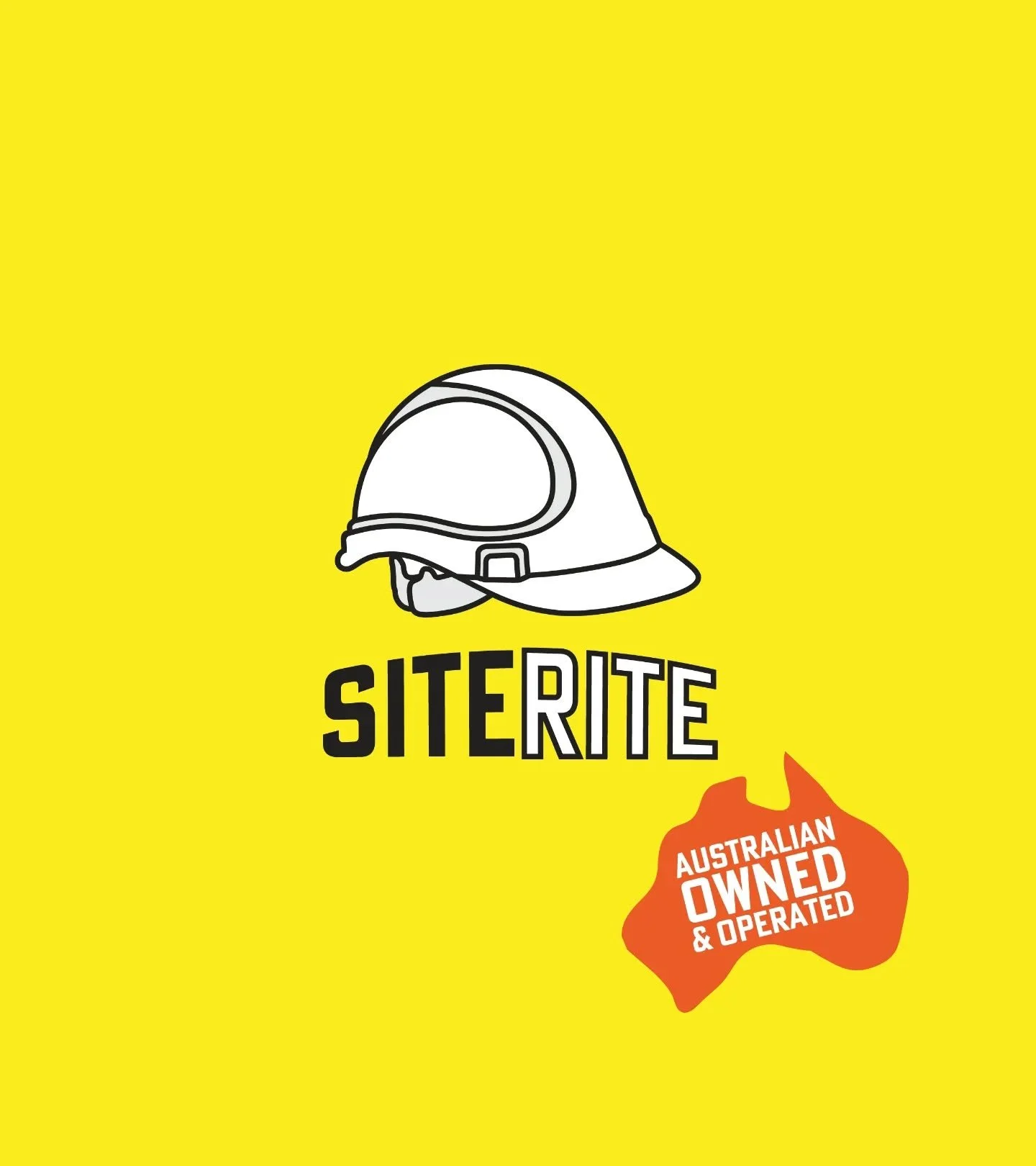 A recently completed logo identity for SiteRite: Small family, big vision. They wanted something simple and easily reconisable to the safety industry, so colours were kept classic to grab attention. With a focus on Australian owned and sourced produc