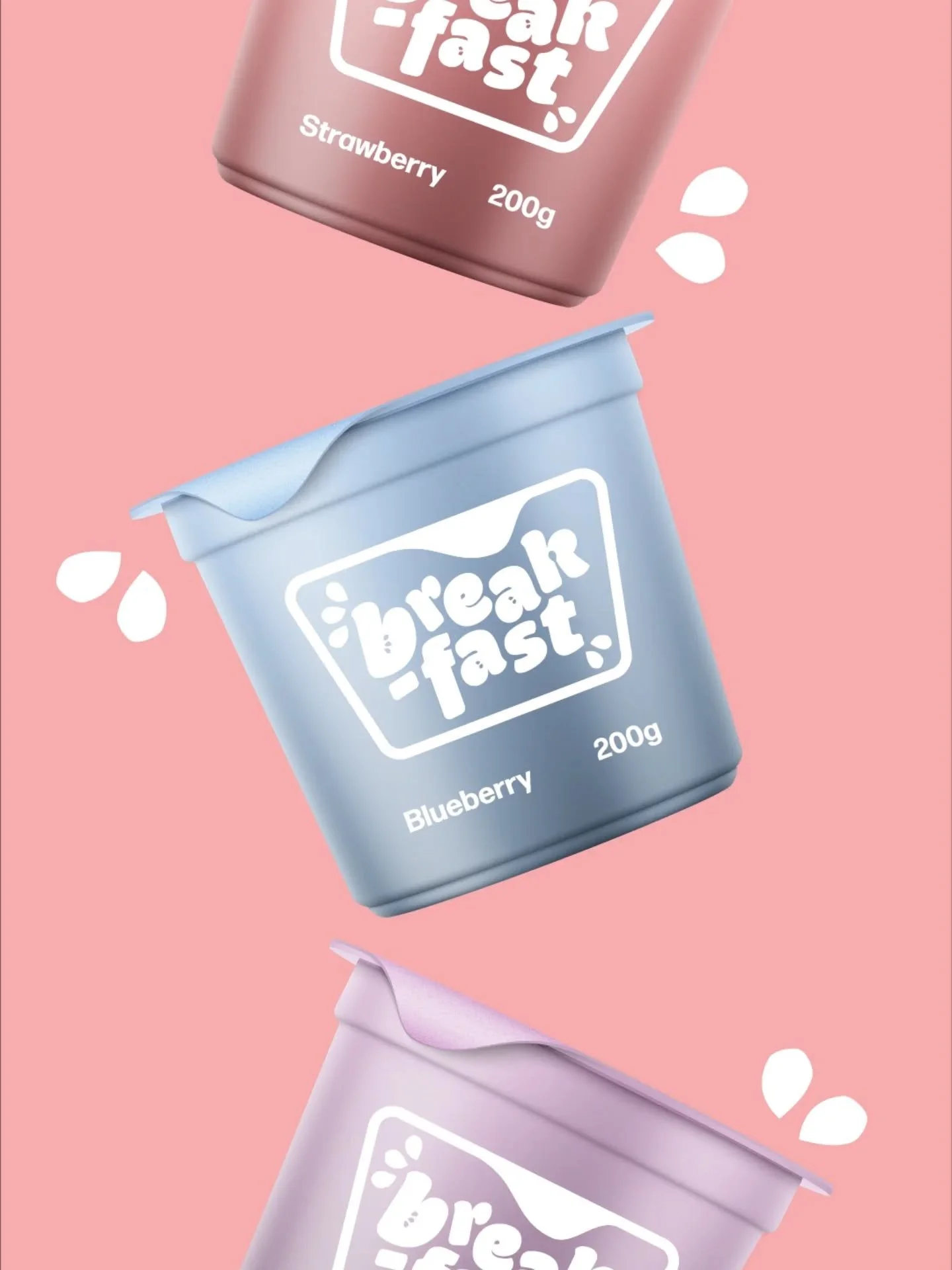 Break-fast

A playful yoghurt identity inspired by last minute breakfast catch-ups. Featuring a bubbly font and fruity colours.

#briefcorpbreakfast #briefcorp #visualidentity #graphicdesign