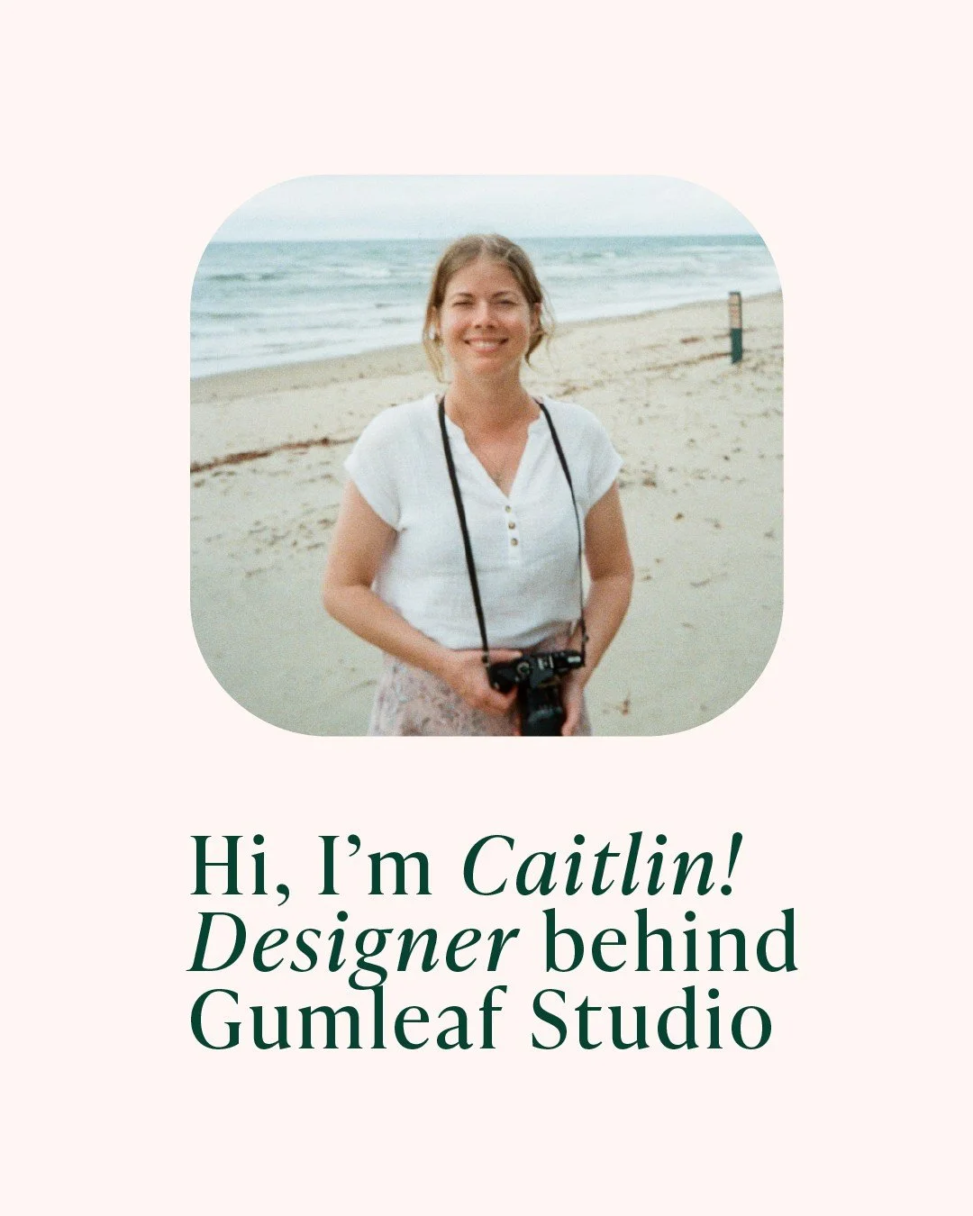 Hi, I&rsquo;m Caitlin &mdash; the designer behind Gumleaf Studio!

I create thoughtful, intentional branding for small businesses who want to feel more confident in how they show up. People who care about how their business feels, not just how it loo