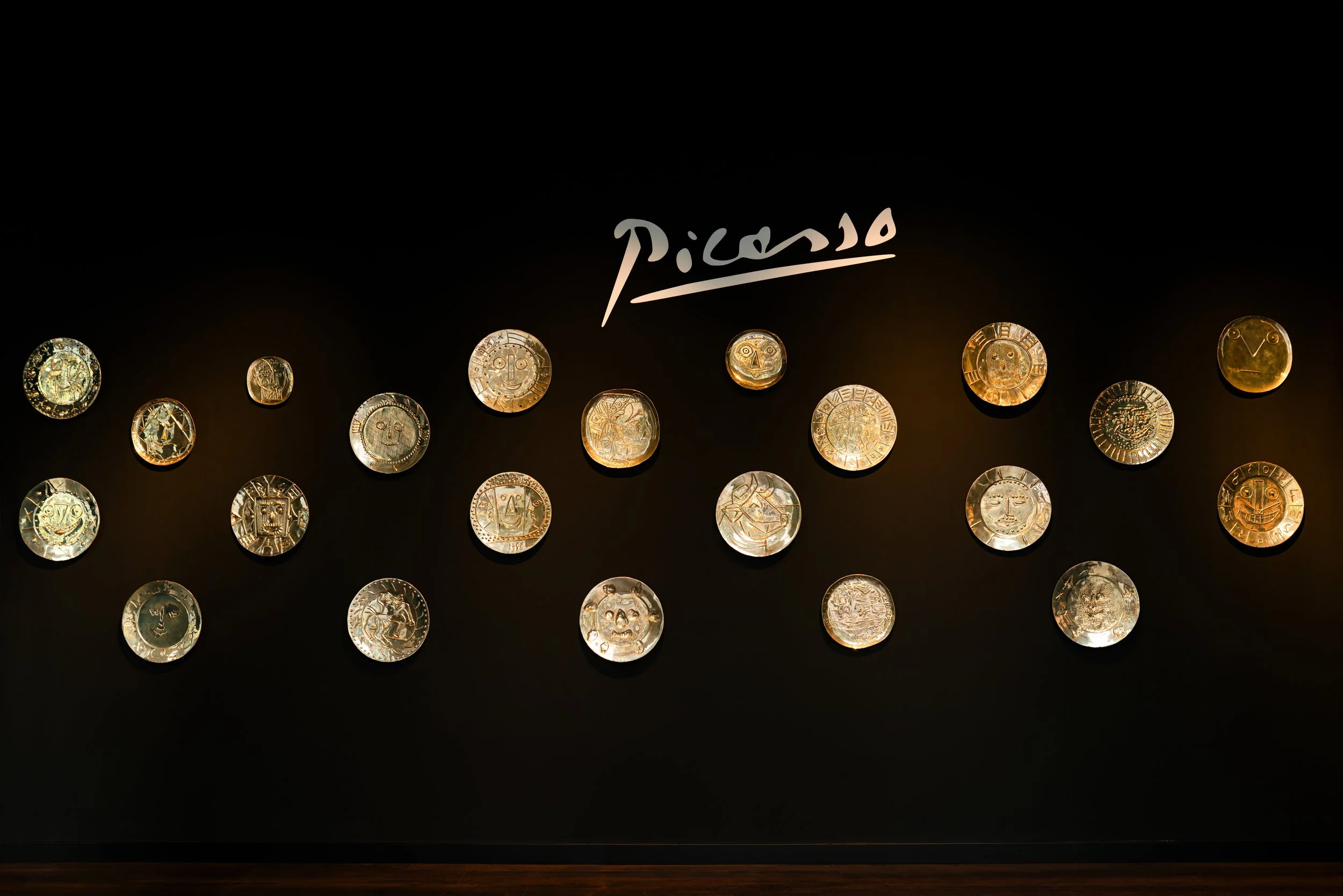 Complete Set of Silver Plates, 1955 by Pablo Picasso