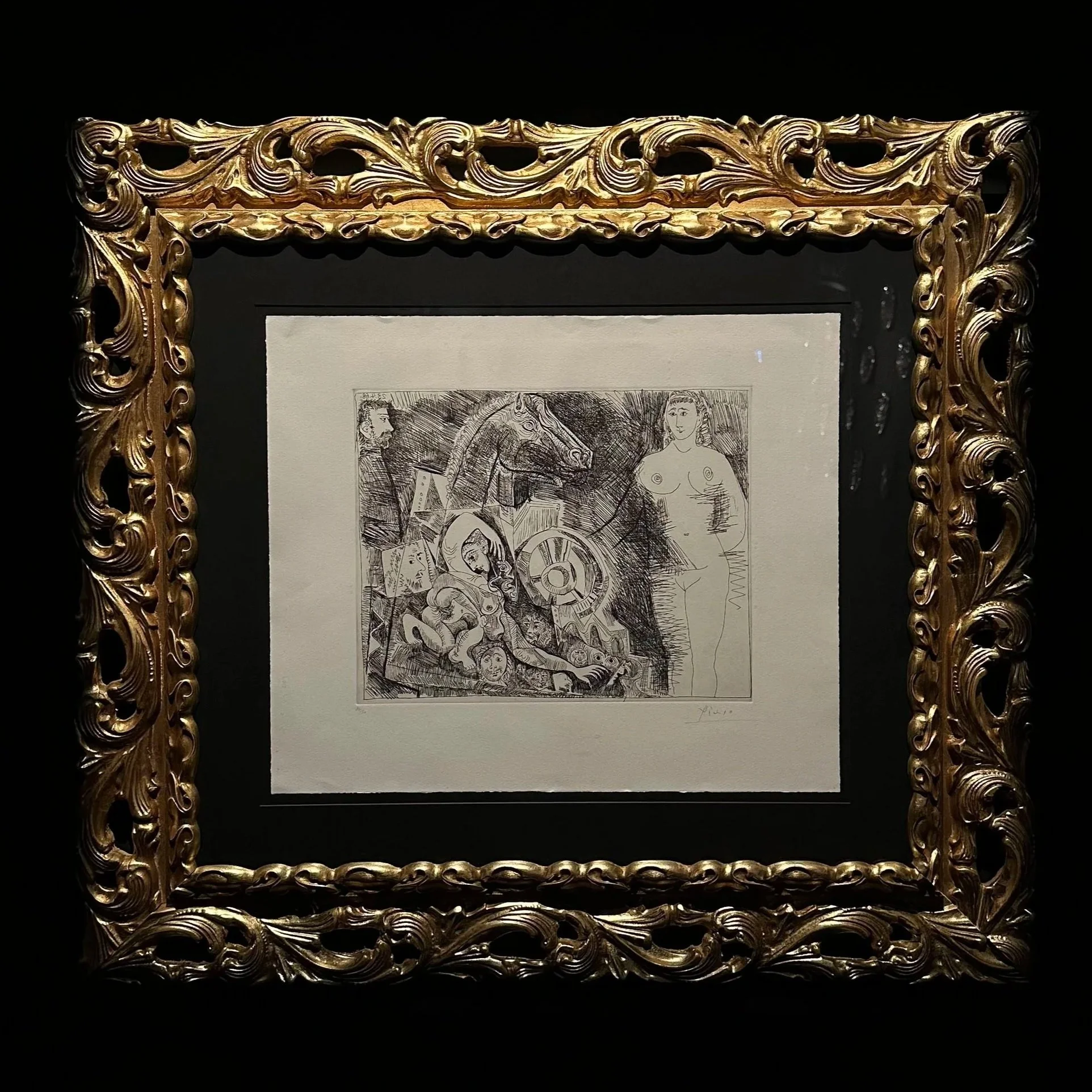 Char Romain, avec Ecuyere tombant, 1968, Pablo Picasso