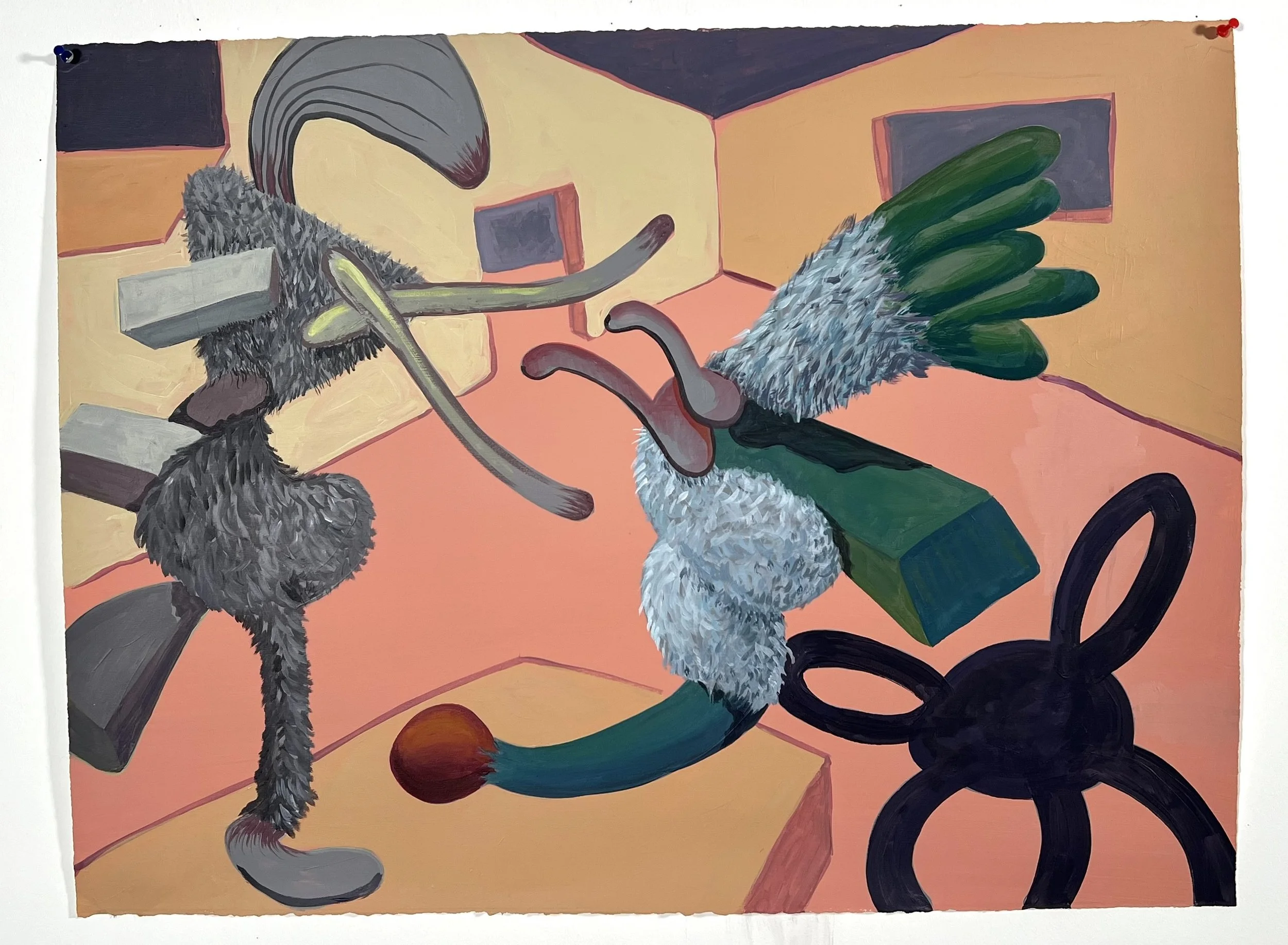 2) I Oughta , 2025 Acrylic on paper 22.5%22x30%22.jpeg