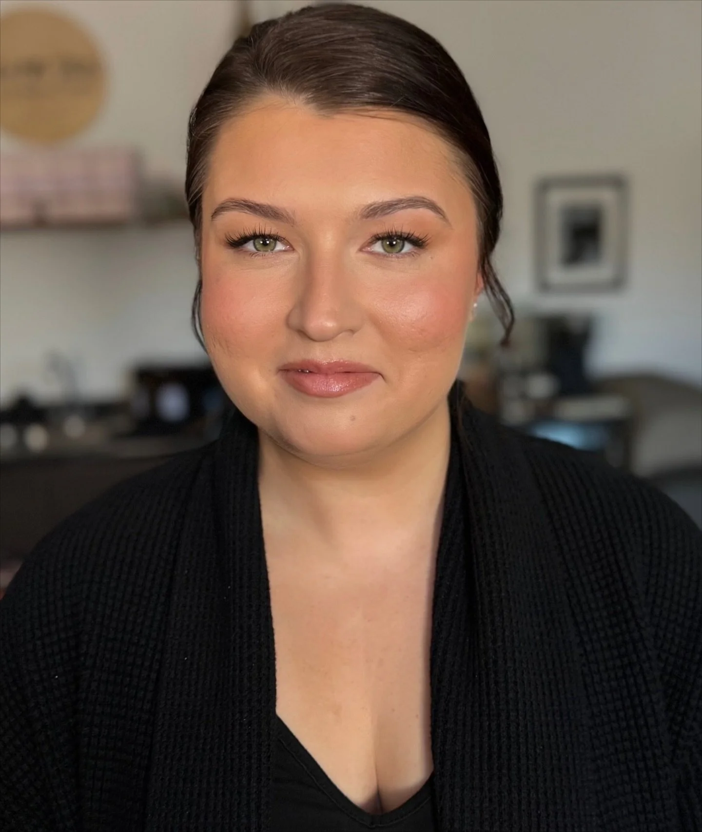 First Saturday without a wedding in a couple of months! Kicked off slow season with a hair and makeup lesson followed by this beauty&rsquo;s hair and makeup services for her maternity photos on this beautiful almost 70&deg; November day. Just a coupl