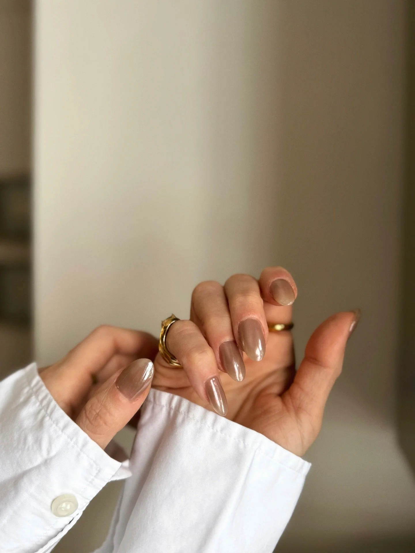 Glassy mani inspo ✨ gorgeous for winter or your upcoming wedding season 

NAILS my girly Tammie @sassynails_schaumburg 

#weddingnailsdesign #maniinspo #winternails2026