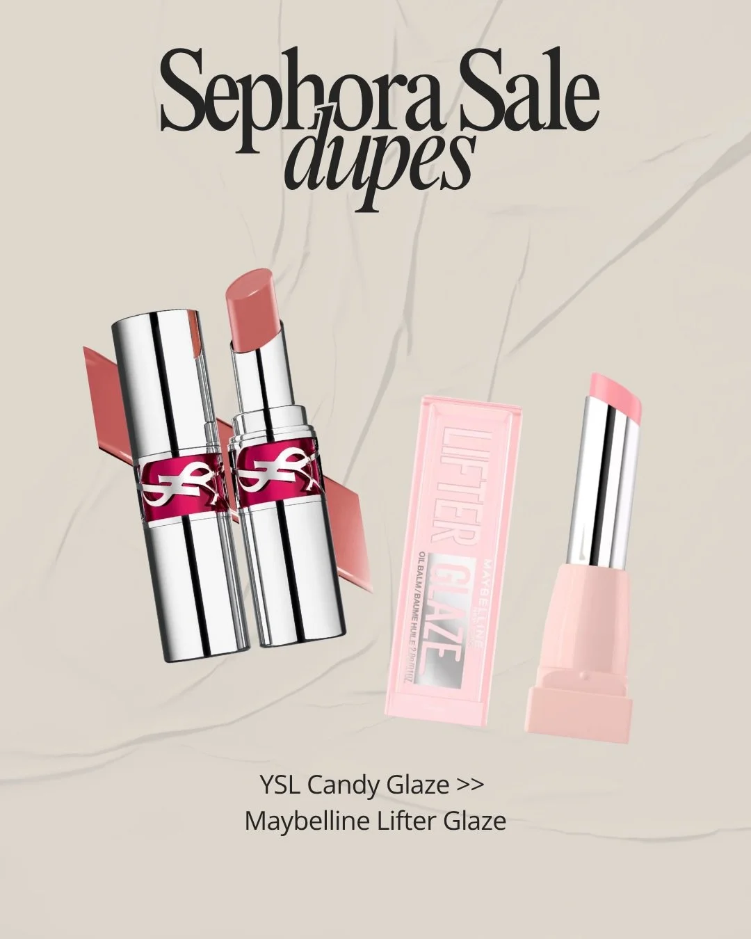 In case you need a little de-influencing reminder -
you don&rsquo;t have to spend more to get the look.

Just an option if the budget doesn&rsquo;t allow. Beautiful results, no overspending ✨

Linked in my ShopMy in bio.

#makeupdupes
#sephoradupes
#