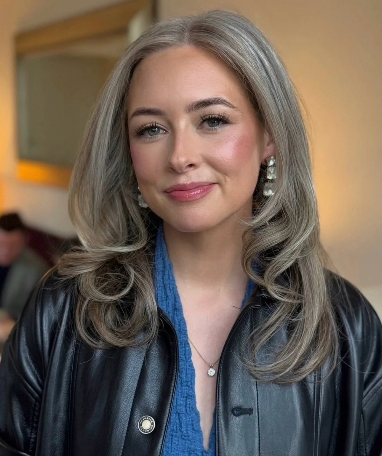 Babe number two from yesterday&rsquo;s birthday glam ✨

We wanted a clean eye with the lashes doing most of the leg work, and a glowy skin forward finish. 

Makeup by me @debpetrielli 

Chicago &amp; destination | hair &amp; makeup
Bridal | private c