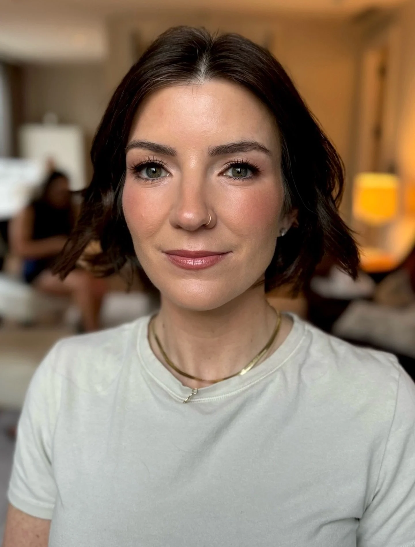 Surprise! There&rsquo;s a third hot friend from Saturday 🔥

makeup by me @debpetrielli @debrapetrielli.team 

Chicago &amp; destination | hair &amp; makeup
Bridal | private client | production

Now booking 2027 brides
Limited 2026 dates available

#