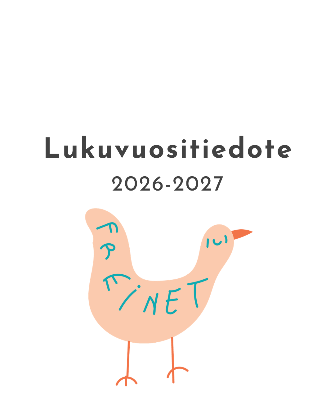 Lukuvuositiedote 2026–2027 