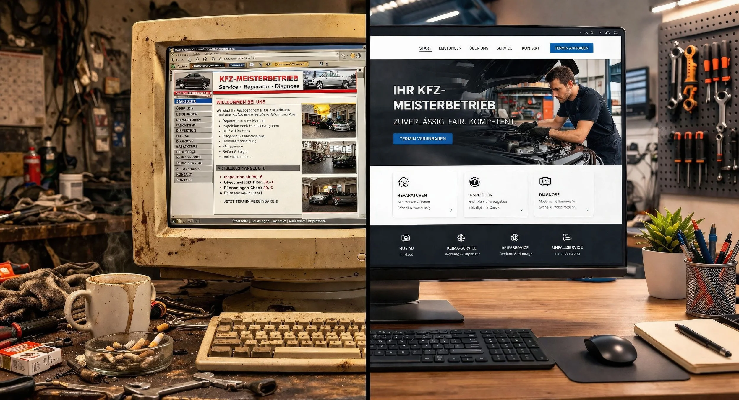 Warum viele Webseiten kleiner Betriebe nicht funktionieren – und worauf es wirklich ankommt.