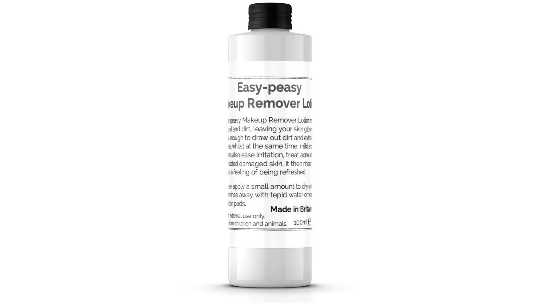 Easy-peasy Makeup Remover Lotion