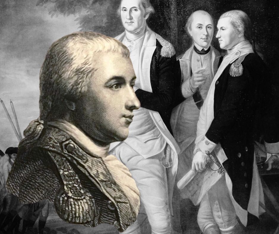 Portrait Transfer of Colonel Tench Tilghman 