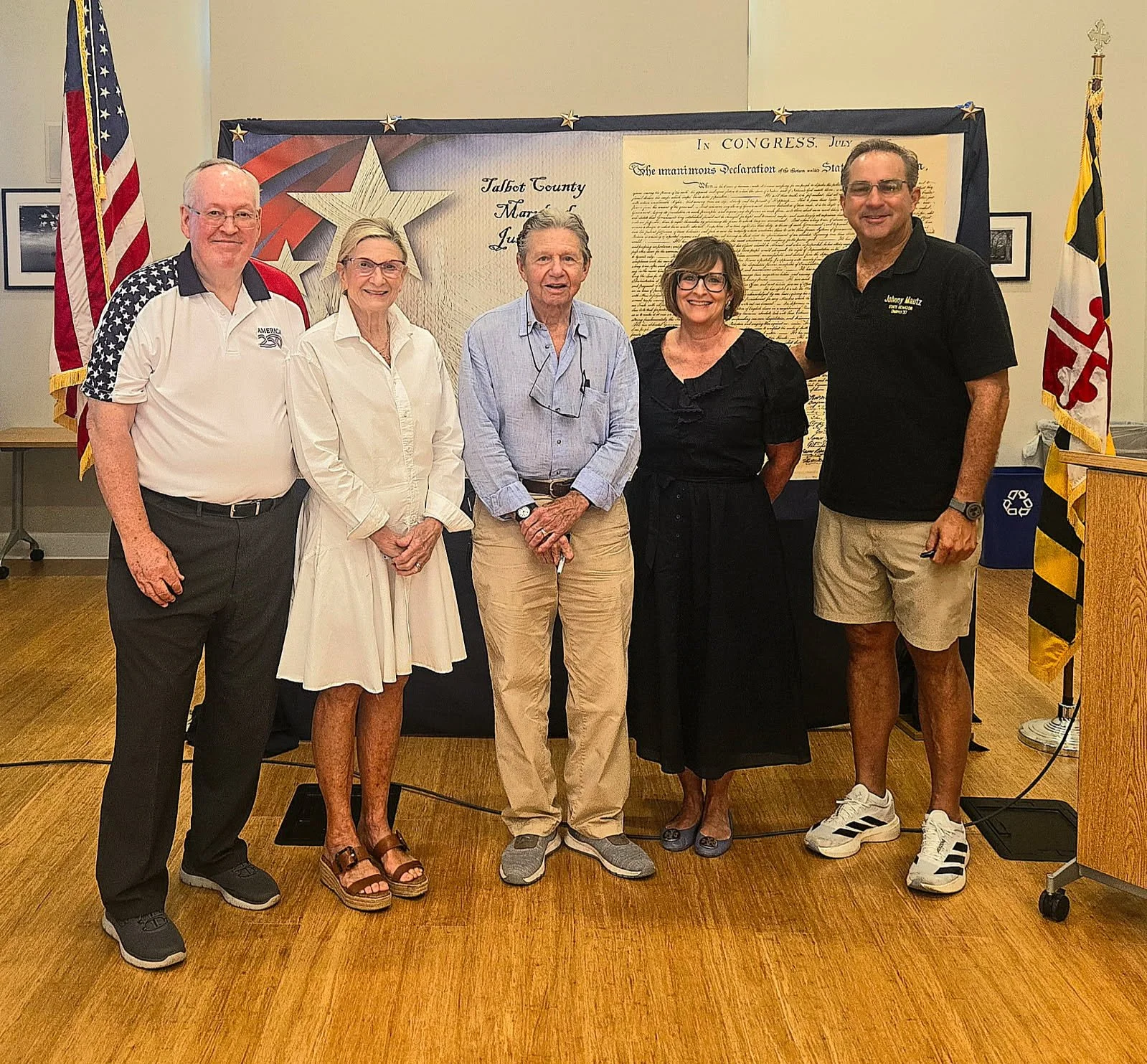 Mid Shore Constitution Alliance Invites Community to Sign Declaration of Independence Banner During July 4th Week as America Approaches Its 250th Birthday
