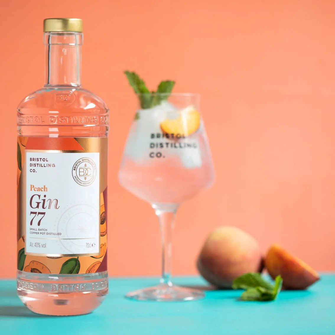 BDCo Peach 77 Gin_Peach Mint serve  May 21 Square Web-0048.jpg