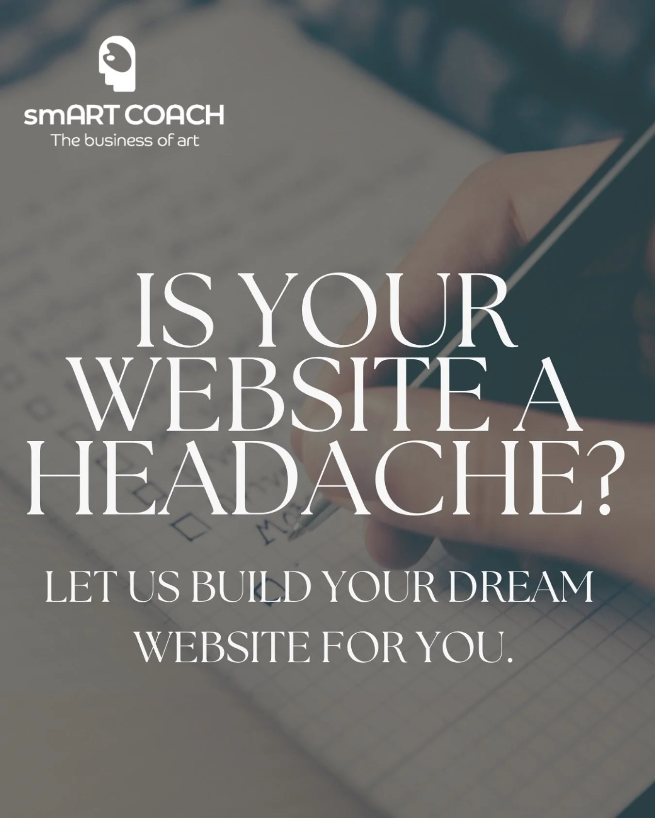 What if I told you after a 30 minute free session, I could build you a website and you don&rsquo;t have the headache any more?

Probably worth the call isn&rsquo;t it? 

We have two more sessions available until we go away to the @the_portrait_societ