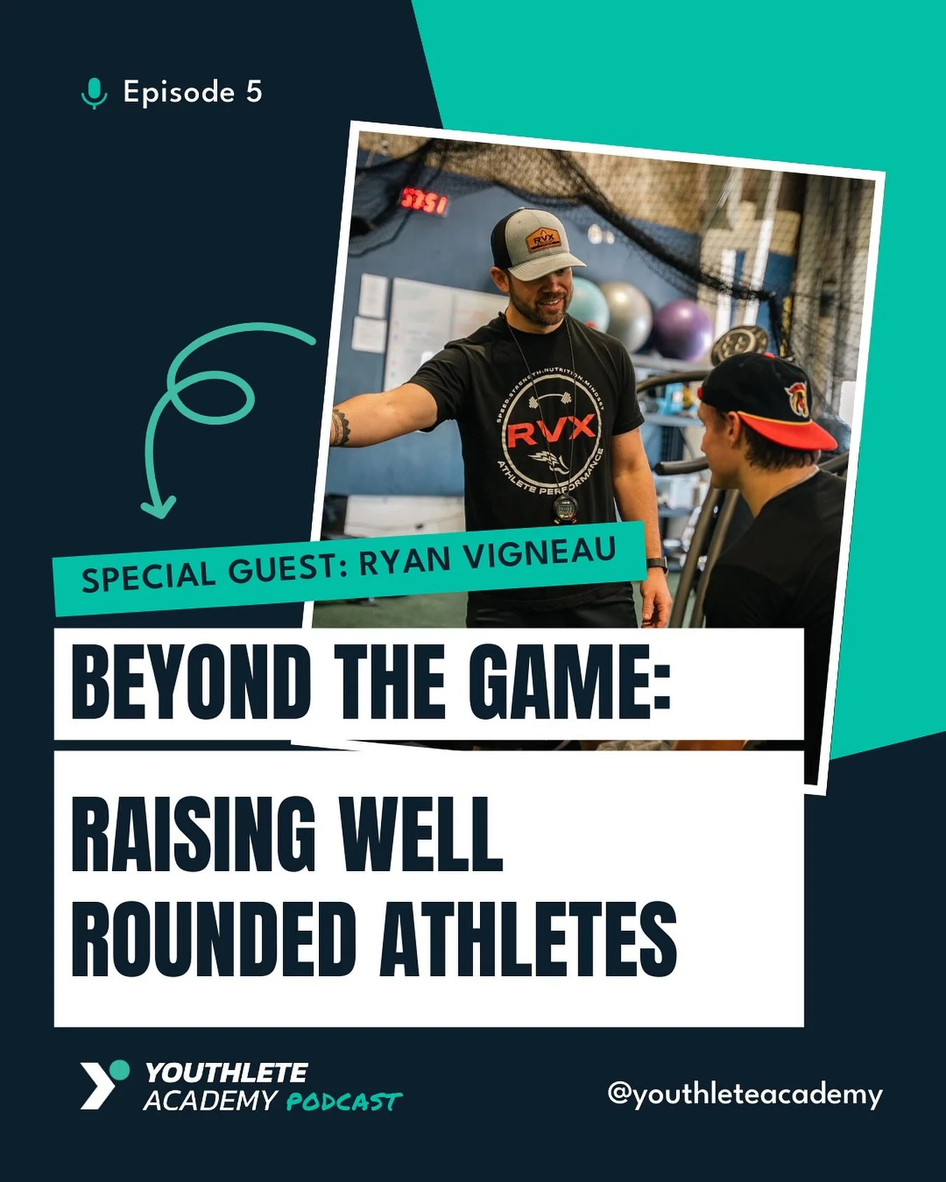 🎙️ YAP Episode 5 Out Now
Featuring performance coach Ryan Vigneault @thervx 👟🏋️&zwj;♂️

We dive into:
✅ Building foundational athletic skills
✅ Preventing early burnout
✅ Balancing the roles of coach &amp; parent
✅ Creating lifelong love for movem