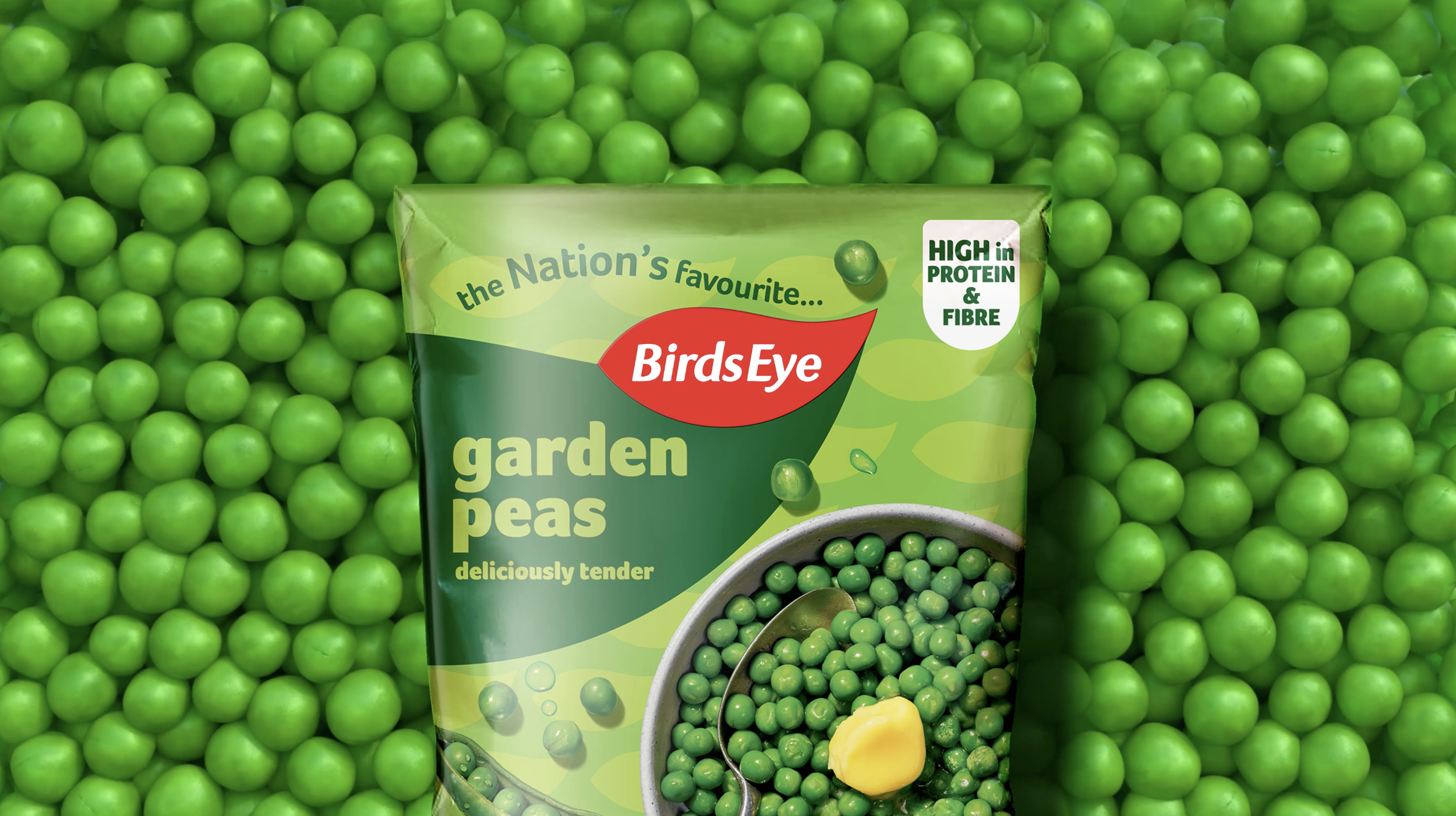 BIRDS EYE: FALLING PEAS