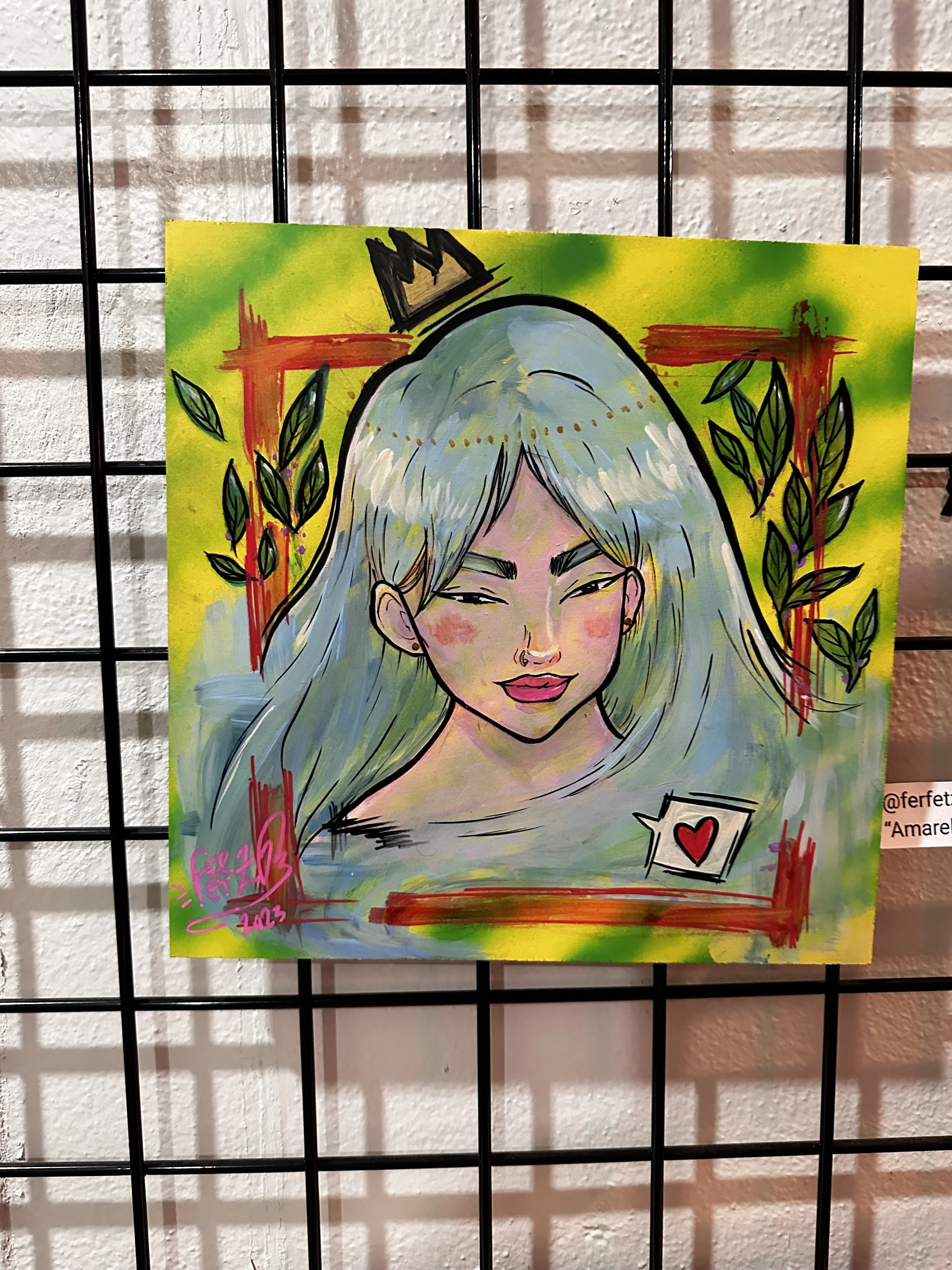 Mixed Media on Wood