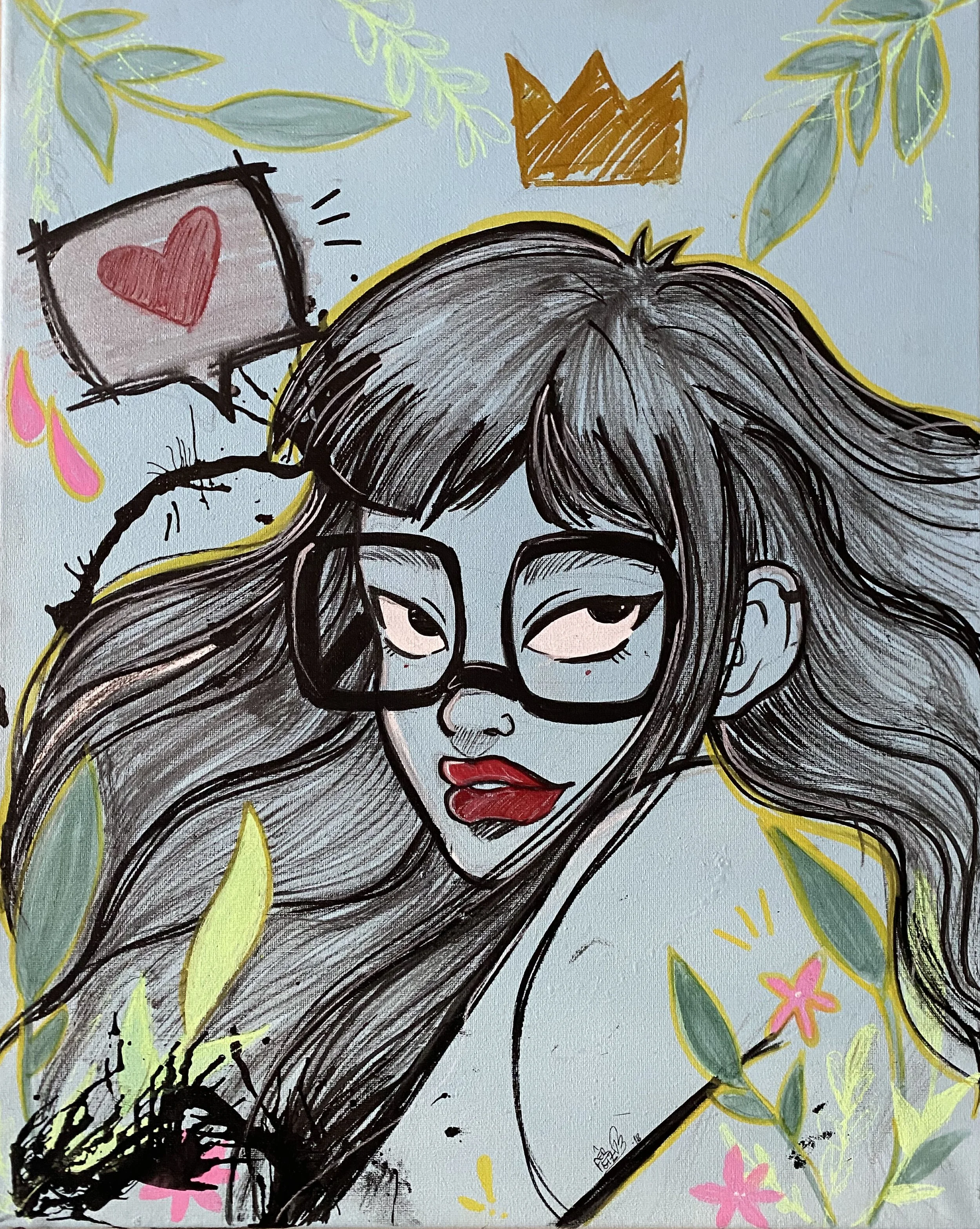 Mixed Media on Canvas