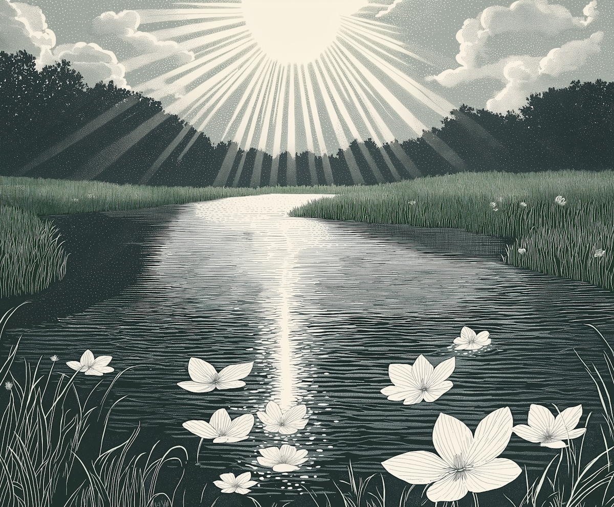 Serene Sunrise in Natural Landscape.png